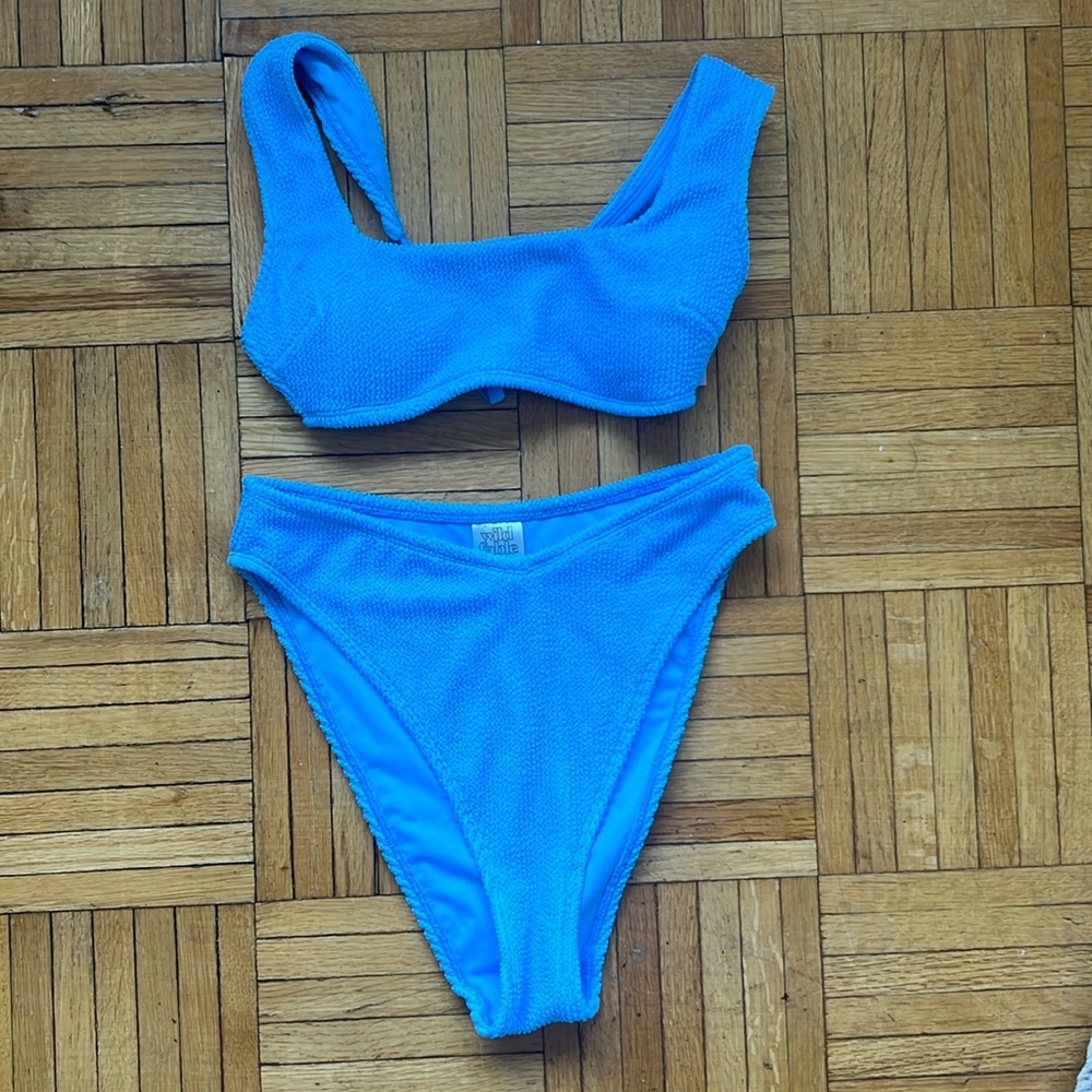 Wild Fable Blue Bikini Set